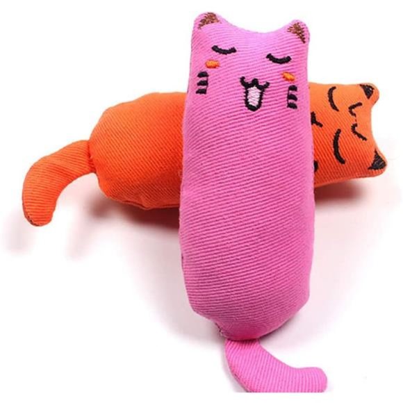 5Pcs Catnip Toy, Cat Chew Toy Bite Resistant Catnip Toys for Cats,Catnip Filled - Picture 6 of 6